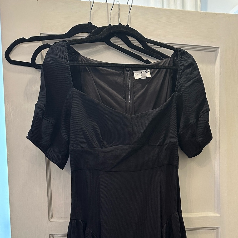 Who What Wear textured dress